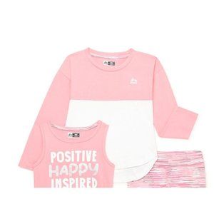 RBX Girl's Raglan Top Medium